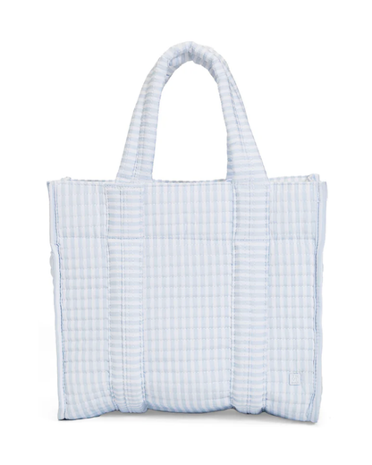 TRVL Quilted Mini Go Go Tote - Pimlico Stripe Blue