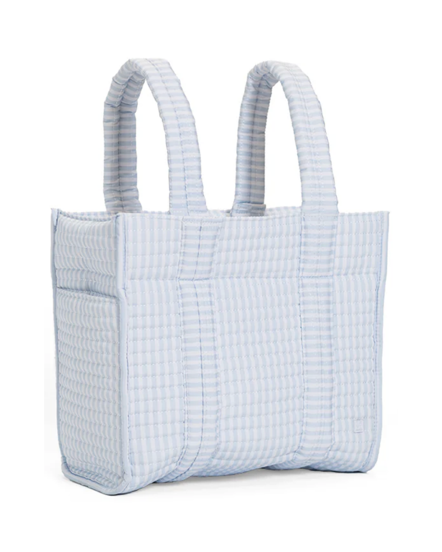 TRVL Quilted Mini Go Go Tote - Pimlico Stripe Blue
