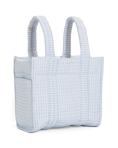 TRVL Quilted Mini Go Go Tote - Pimlico Stripe Blue