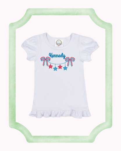 Girls Patriotic Tshirt