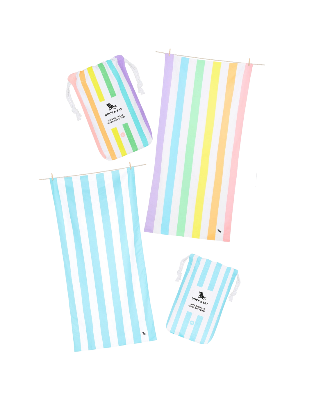 Dock & Bay Quick Dry Towel - Kids