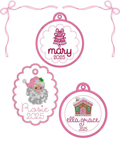 Girls Christmas Ornament