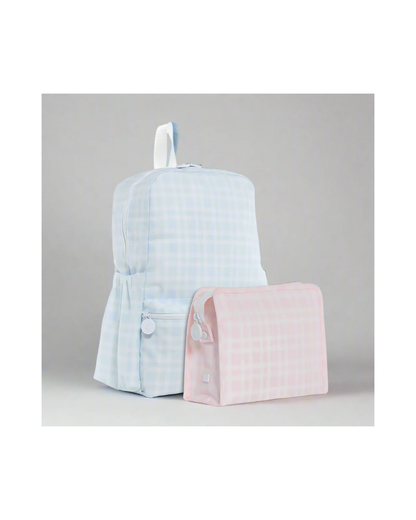 TRVL Backpacker - Pimlico Plaid Blue