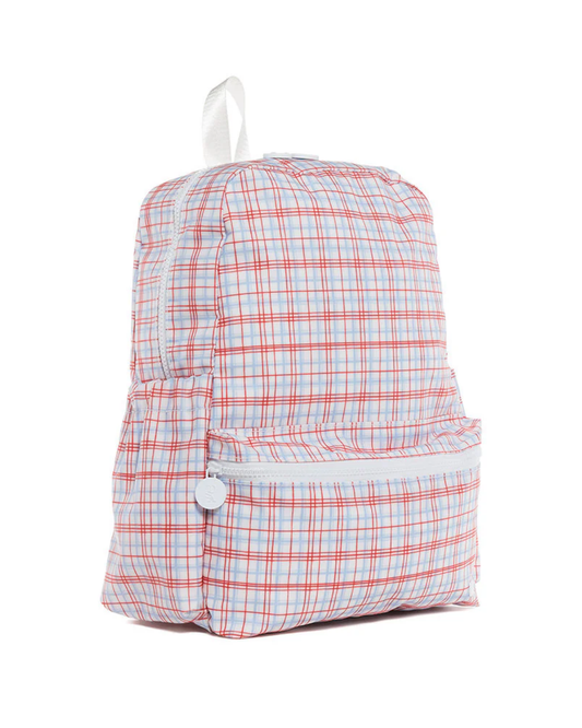 TRVL Backpacker - Classic Plaid Red