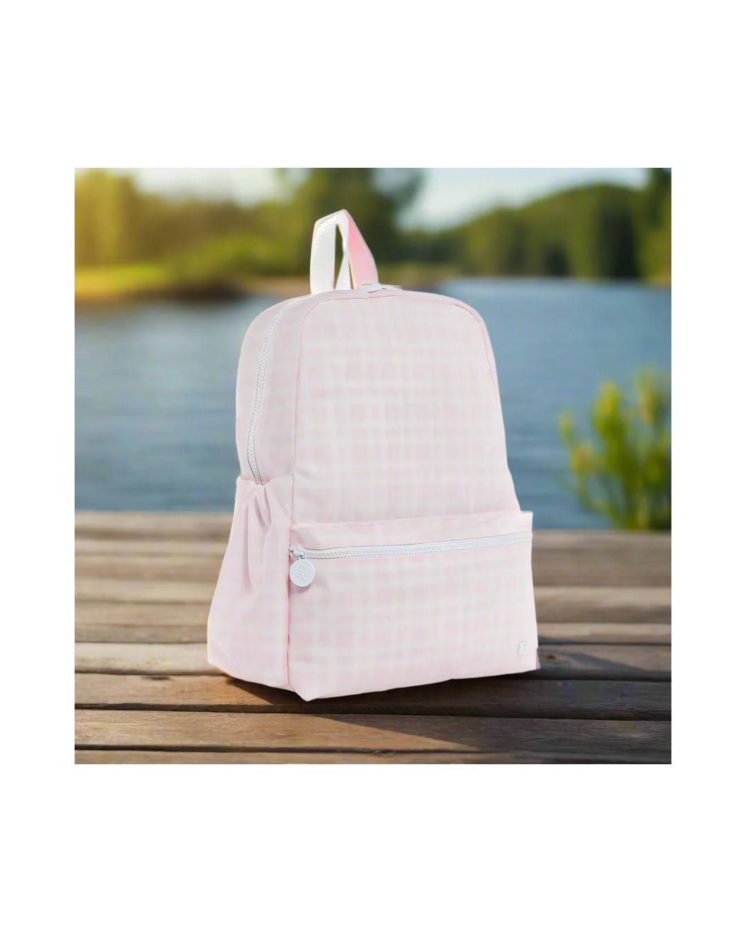 TRVL Backpacker - Pimlico Plaid Pink