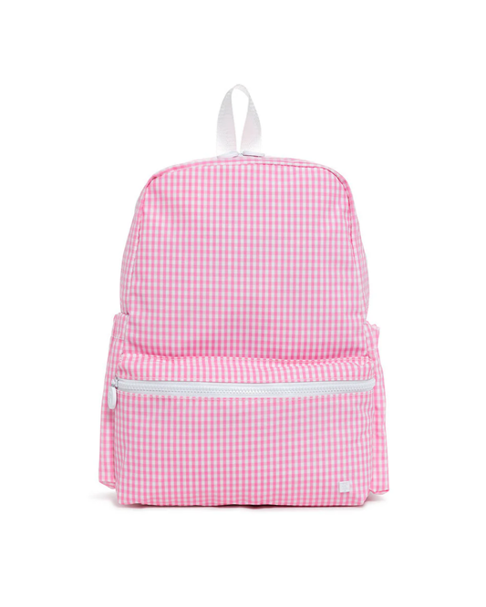 TRVL Backpacker - Gingham Pink