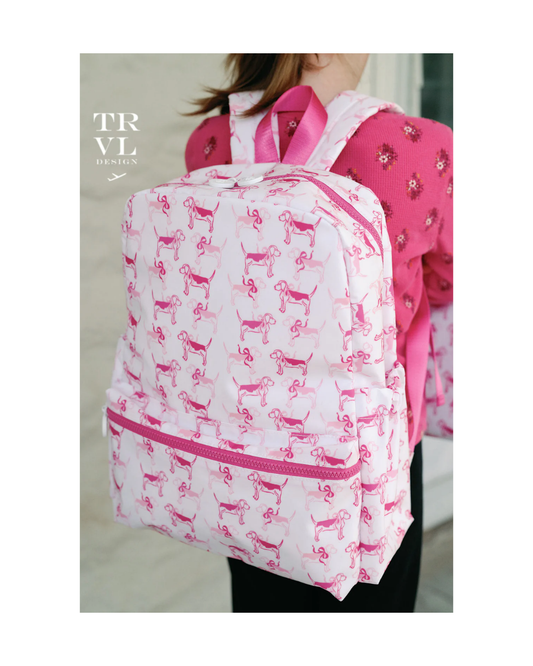 TRVL Backpacker - Puppy Love Pink