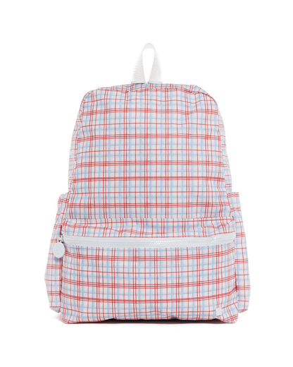 TRVL Backpacker - Classic Plaid Red