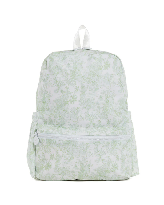 TRVL Backpacker - Bunny Toile Green