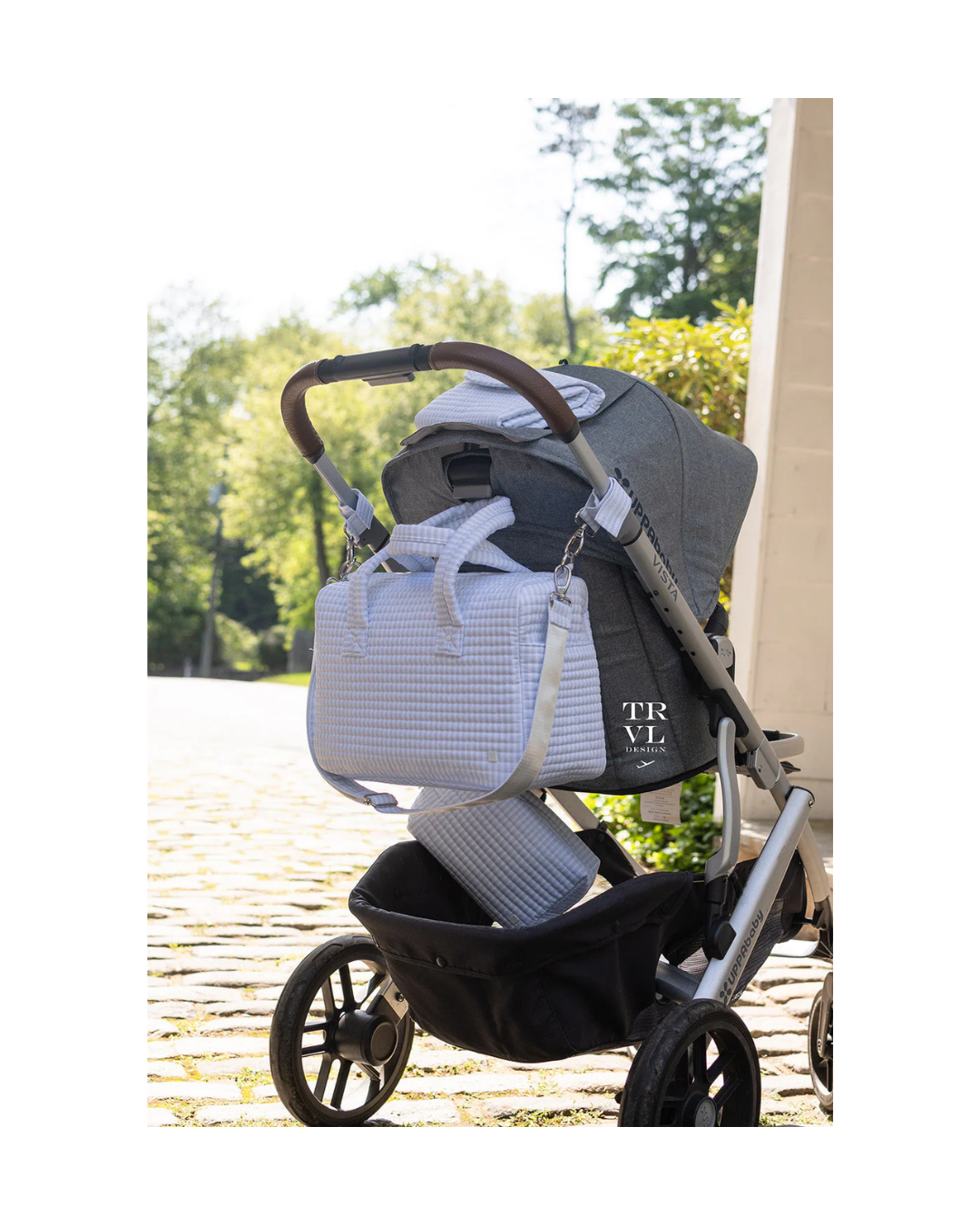 TRVL Quilted Stroller Bag
