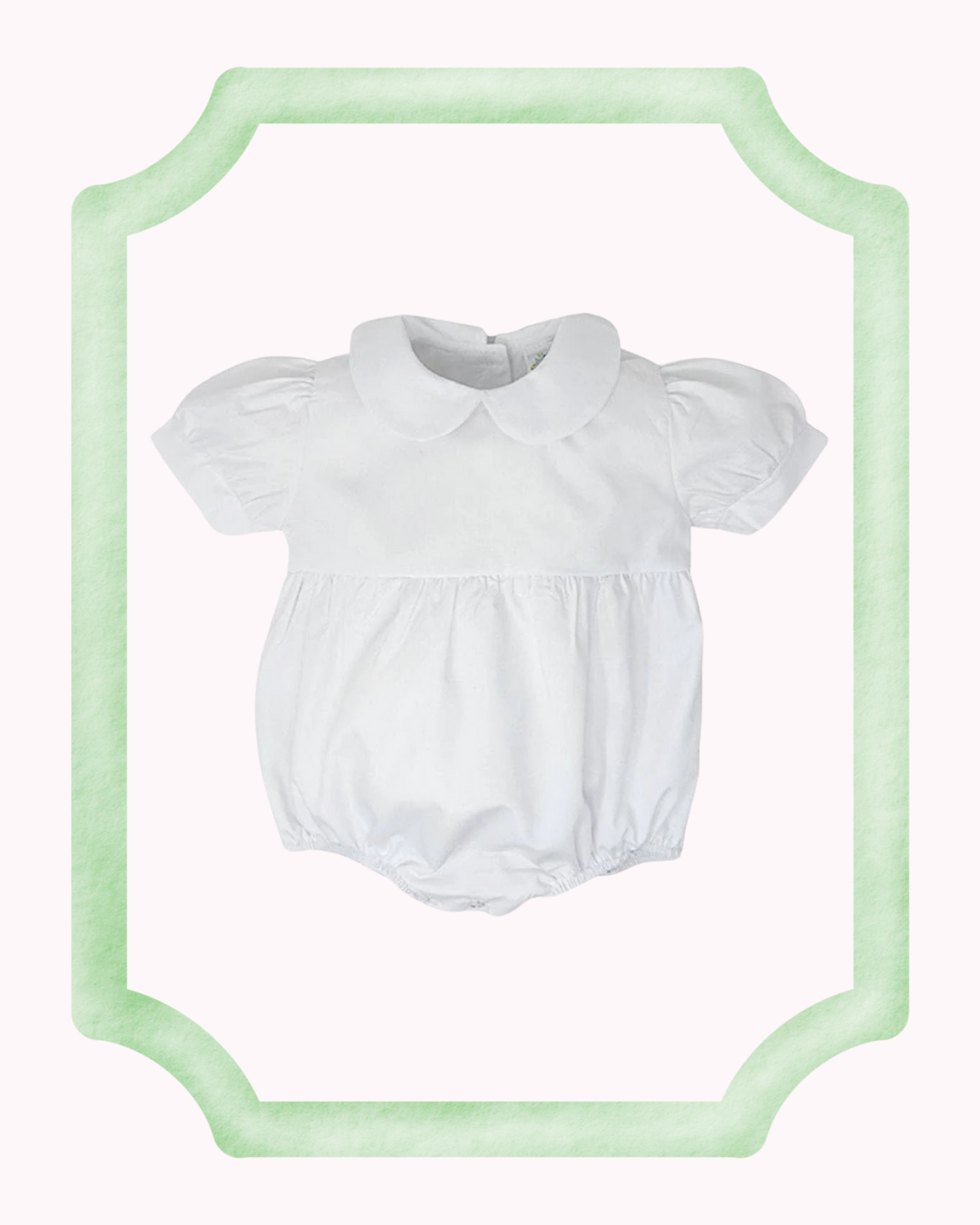 Girls White Bubble