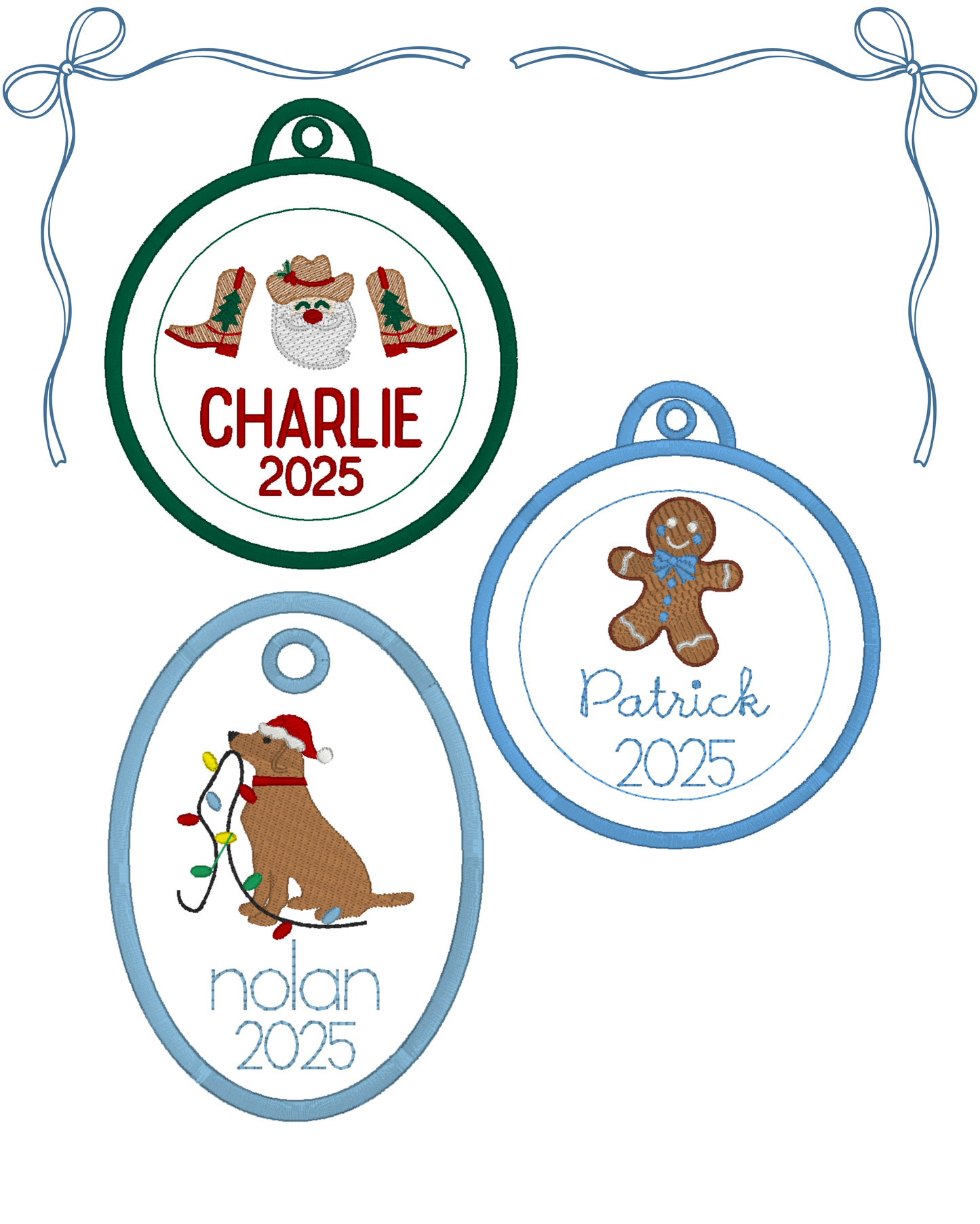 Boys Christmas Ornament