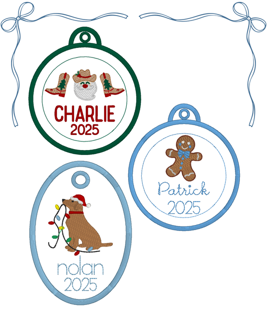 Boys Christmas Ornament