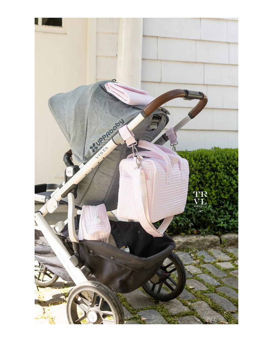 TRVL Quilted Stroller Bag