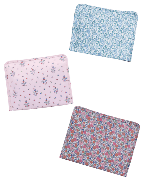 Large Roadie Zip Pouch in Hamptons Floral main image 0