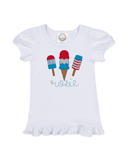 Girls Patriotic Tshirt
