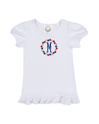 Girls Patriotic Tshirt