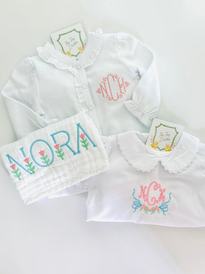 Baby Lace Footie