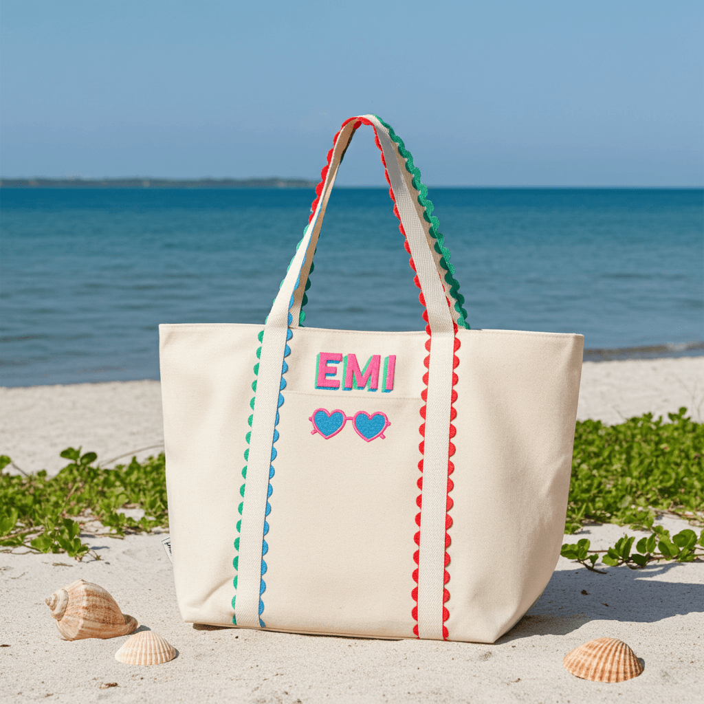 Ame & Lulu - Colorful Beach Tote