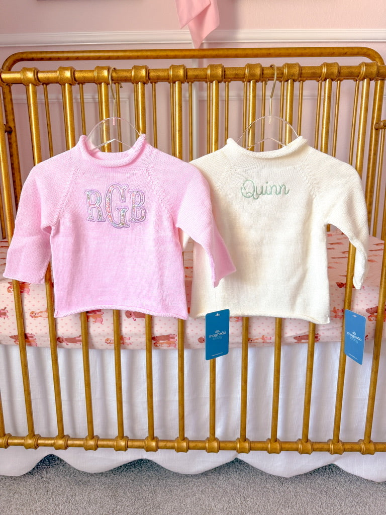 Magnolia Baby - Knit Raglan Sweater