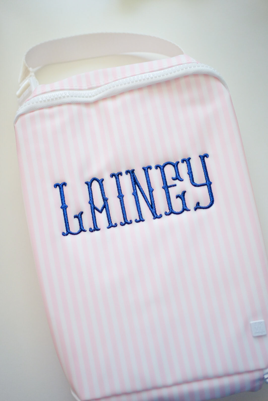 TRVL Insulated Lunch Bag - Pimlico Stripe Pink