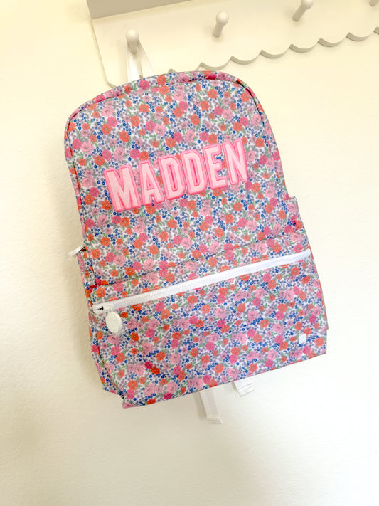 TRVL Backpacker - Garden Floral