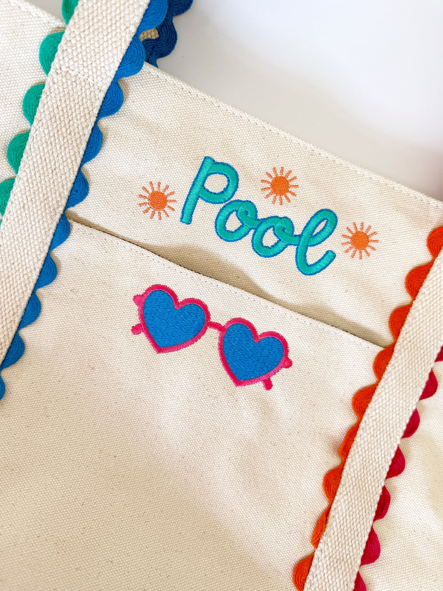 Colorful Beach Tote