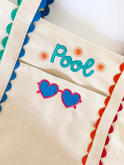 Colorful Beach Tote